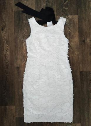 Шикарное платье кружевное вышивка c&a германия5 фото