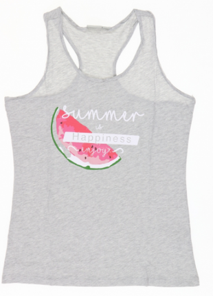 Сірі майка борцовка р. s