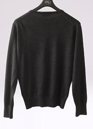 Шерстяной свитер премиум бренда alan paine, англия, 100% шерсть мериноса, нюанс!5 фото