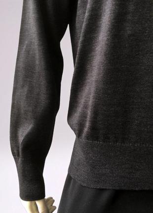 Шерстяной свитер премиум бренда alan paine, англия, 100% шерсть мериноса, нюанс!7 фото