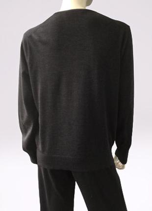Шерстяной свитер премиум бренда alan paine, англия, 100% шерсть мериноса, нюанс!3 фото