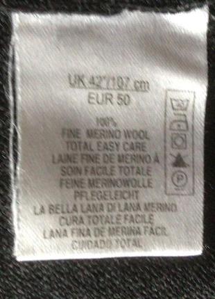 Шерстяной свитер премиум бренда alan paine, англия, 100% шерсть мериноса, нюанс!10 фото