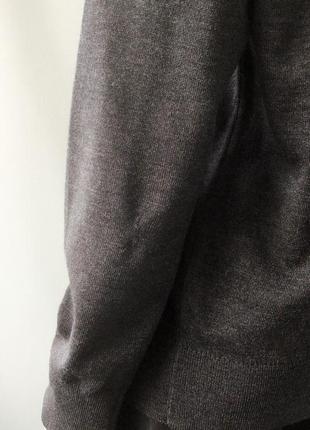 Шерстяной свитер премиум бренда alan paine, англия, 100% шерсть мериноса, нюанс!8 фото