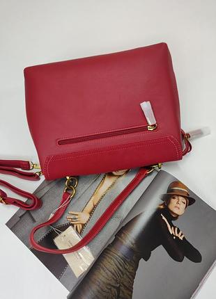 Сумка через плече містка / клатч david jones cm5417t4 фото