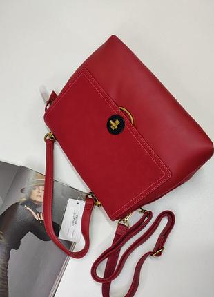 Сумка через плече містка / клатч david jones cm5417t3 фото