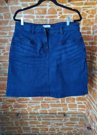 Джинсова спідниця щільно essentials women l-xl