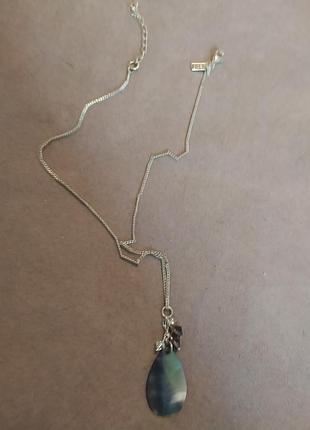 Подвеска брендовая перламутр