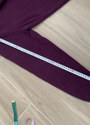 Пулер джемпер кофта свитер фиолетовый тёплый 1 00 хлопок 💜6 фото