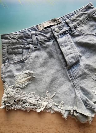 Шорты летние джинсовые2 фото