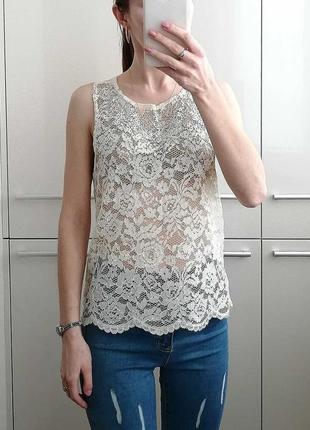 Кружевная нарядная блузка  🌺