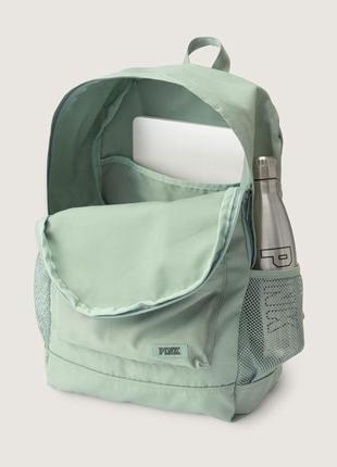 М‘ятний/зелений рюкзак вікторія сікрет/victoria’s secret pink оригінал2 фото