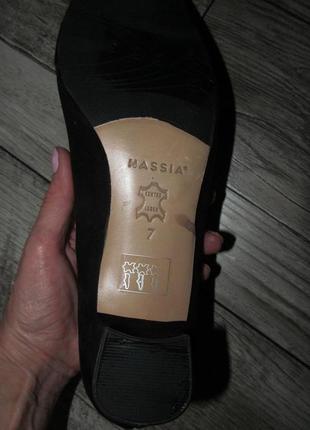 Замшевые туфли hassia® р.7 g - 26см6 фото