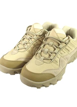 Кросівки тактичні lesko c203 sandy khaki 40 спецвзуття для чоловіків армійські мілітарі
