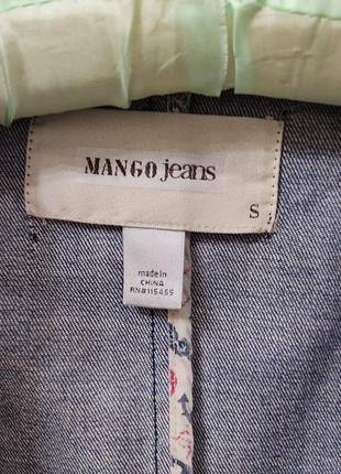 Жакет mango jeans, размер s3 фото