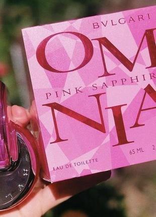 Bvlgari omnia pink sapphire perfume review discount
