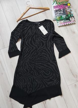 Чорное платье,кашемір, шерсть мериноса ,бомба качество💣 польша , бренд segno.5 фото
