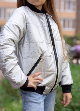 Бомбер срібний, бульки 3 д⭐⭐⭐ 4