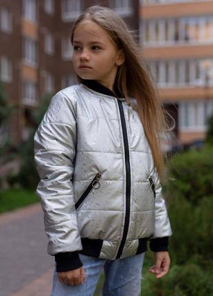 Бомбер срібний, бульки 3 д⭐⭐⭐ 2