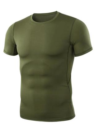 Тактическая футболка lesko a159 green xl с коротким рукавом мужская