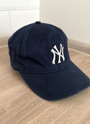 Мужская винтажная хлопковая бейсболка с нашивкой new york yankees 1991