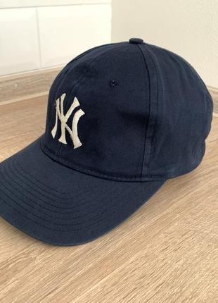 Чоловіча вінтажна бавовняна бейсболка з нашивкою new york yankees 19913 фото