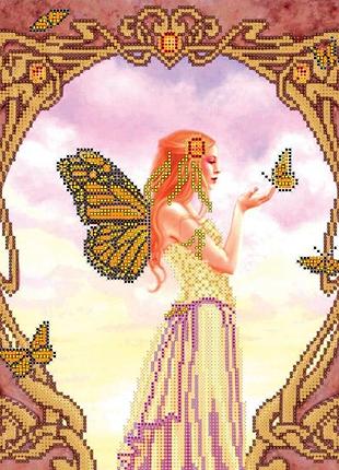 Схема на тканині для вишивання бісером абрис арт ас-115 бурштин