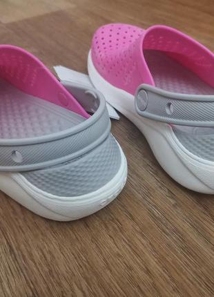 Дитячі крокс сабо клоги crocs children's literide kids clog оригінал5 фото