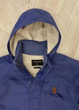 Куртка парка  quiksilver seasonal rain youth parka оригинал2 фото