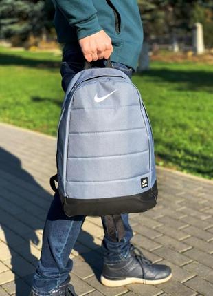 Рюкзак(наплічник) nike сірого кольору1 фото