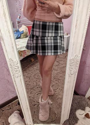 Юбка в клетку