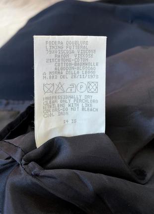 Мужской брендовый удлиненный шерстяной пиджак жакет exte италия9 фото