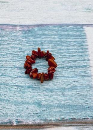Кольцо коралл на подарок ко дню святого валентина влюблённых1 фото
