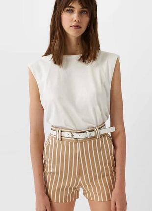 Шорты полосатые stradivarius