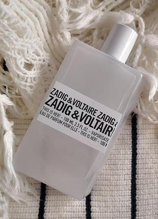 Розпивши✨ this is her! zadig & voltaire✨оригінал