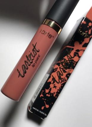 Матова помада tarte quick dry matte lip paint у відтінку bestie. оригінал.нова.🚩ціна розпродажу 📦є відправка новою поштою