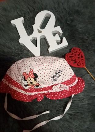 Панамка с завязкамис минни маус / панамка з завязками з мінні маус