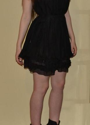 Вечерние маленькое черное платье коктейльное