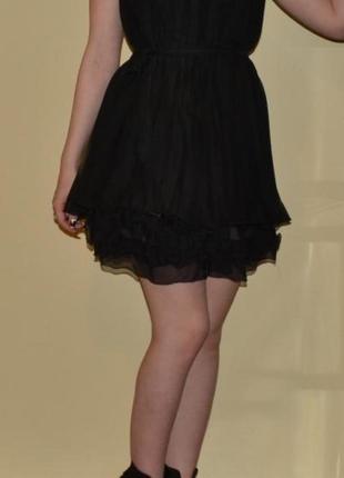 Вечерние маленькое черное платье коктейльное2 фото