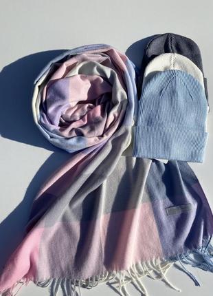 Ніжний кашеміровий шарф /палантин 🌿1 фото