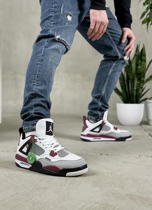 Кросівки чоловічі найк nike air jordan retro 4