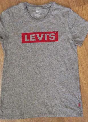 Женская футболка levis р s cotton