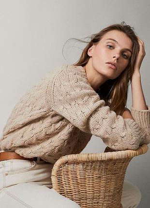Джемпер, светр з альпаки massimo dutti 4