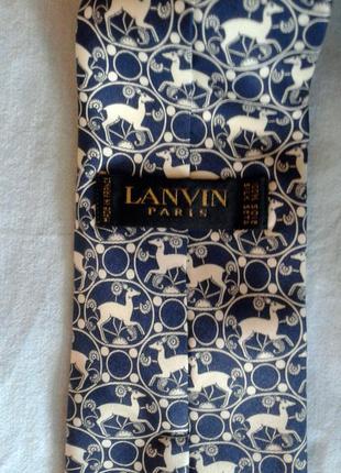 Мужской галстук , lanvin , оригинал2 фото