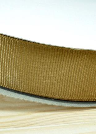 Репсовая лента 25мм коричневый лр25-0060
