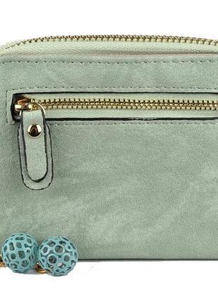 Кошелек  женский мятный 12х9,5х3см