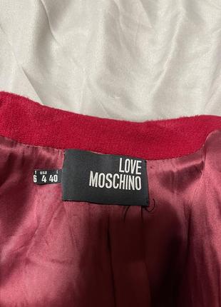 Оригинальное женское пальто moschino2 фото