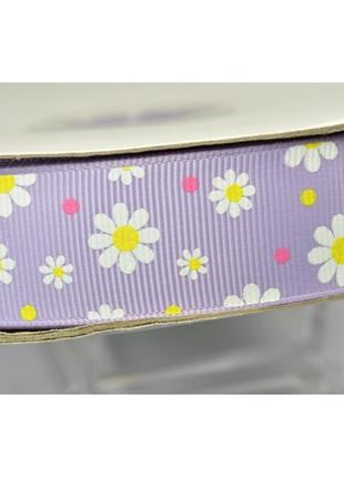 Лента с рисунком репсовая 2.5см. длина 10м лп10 р25-8