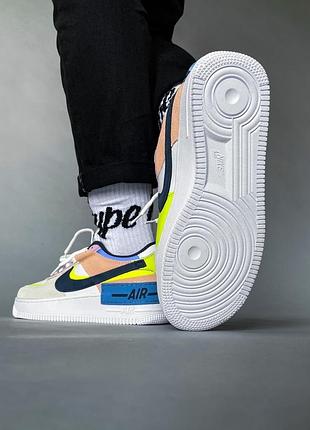 Женские кроссовки nike air force 1 shadow photon dust4 фото
