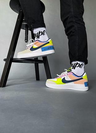 Женские кроссовки nike air force 1 shadow photon dust6 фото