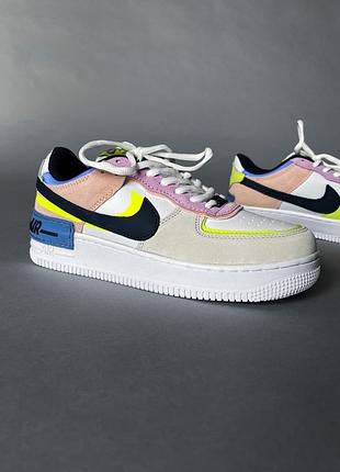 Женские кроссовки nike air force 1 shadow photon dust10 фото